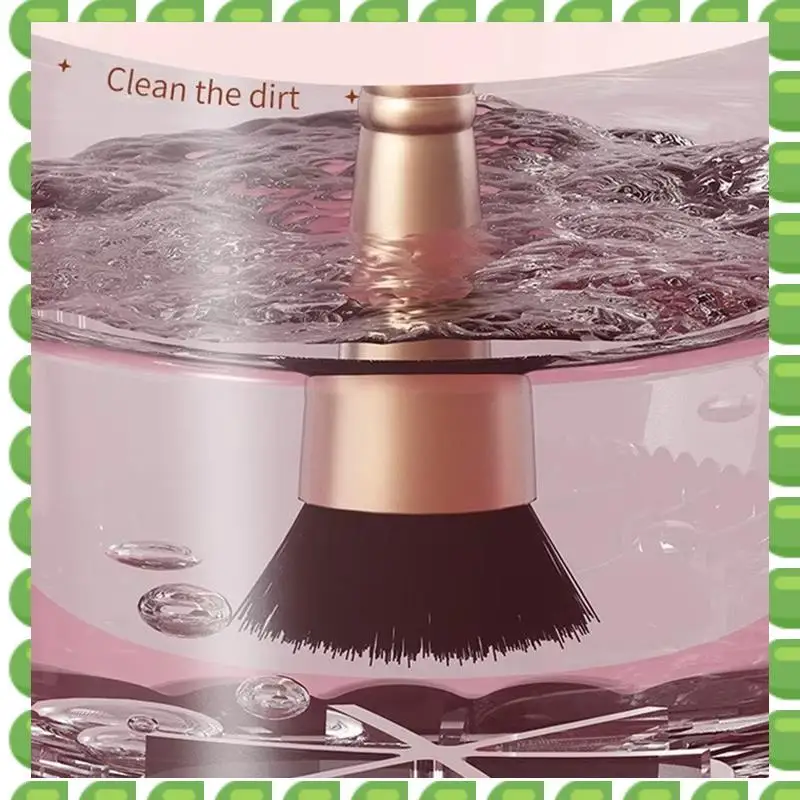 A04V Electric Makeup Brush Cleaner Machine Portable Makeup Brush Cleaner Machine Quick Cleaning Makeup Brush B