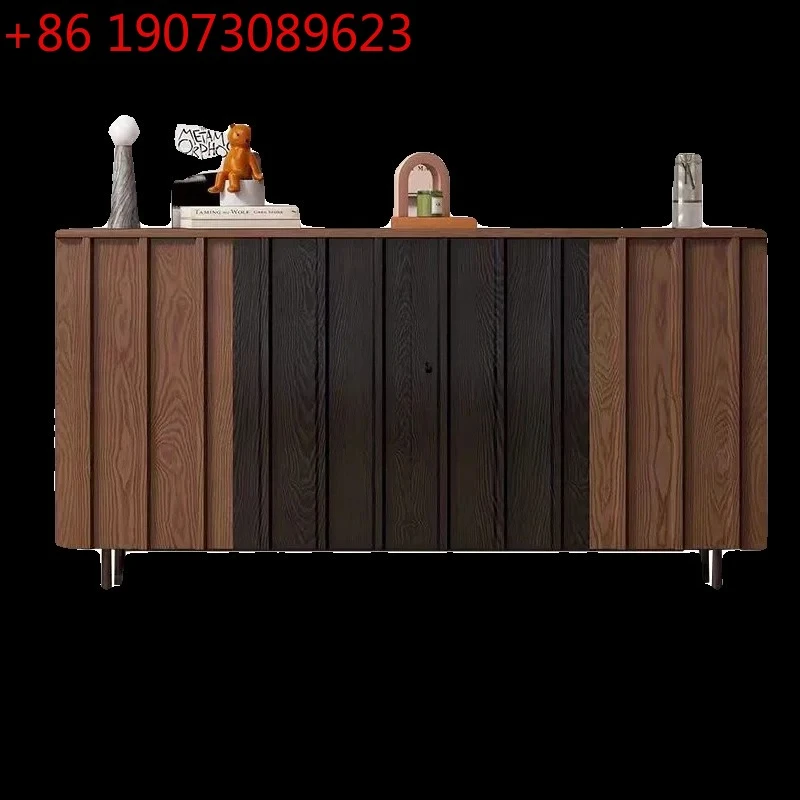 

Шкаф для крыльца в американском ретро-стиле из массива дерева, обеденная сторона, декоративная