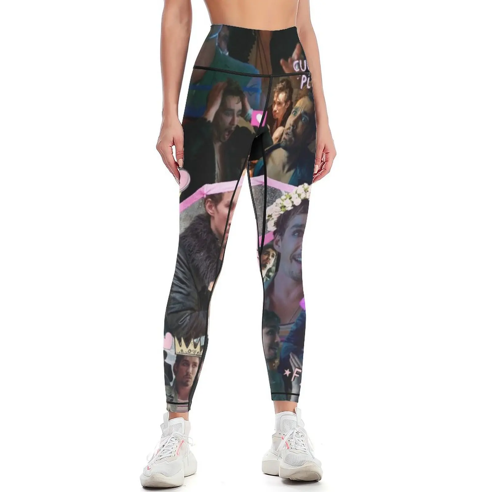 

Klaus Hargreeves Collage Leggings Sweatpants Pants sport Womens Leggings