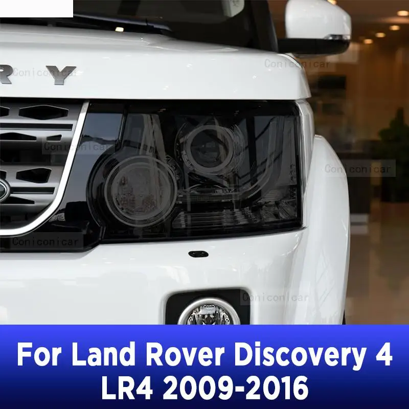 

For Land Rover Discovery 4 LR4 2009-2016 TPU Car Exterior Headlights Anti-Scratch Protective Film Headlamps Repair Accessories