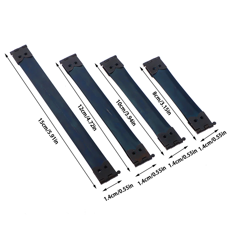 10 Stück Metall-Innen-Flexrahmen-Kussverschluss für Geldbörsen, interne Flex-Scharniere für DIY-Geldbörsen, Handtaschen, Taschen, Nähzubehör für Taschen – Detail 14
