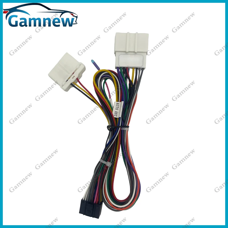 Gamnew 16Pin Car Stereo Wire Harness Power Cable For Mitsubishi Pajero Montero V31 Shogun 1991-2012