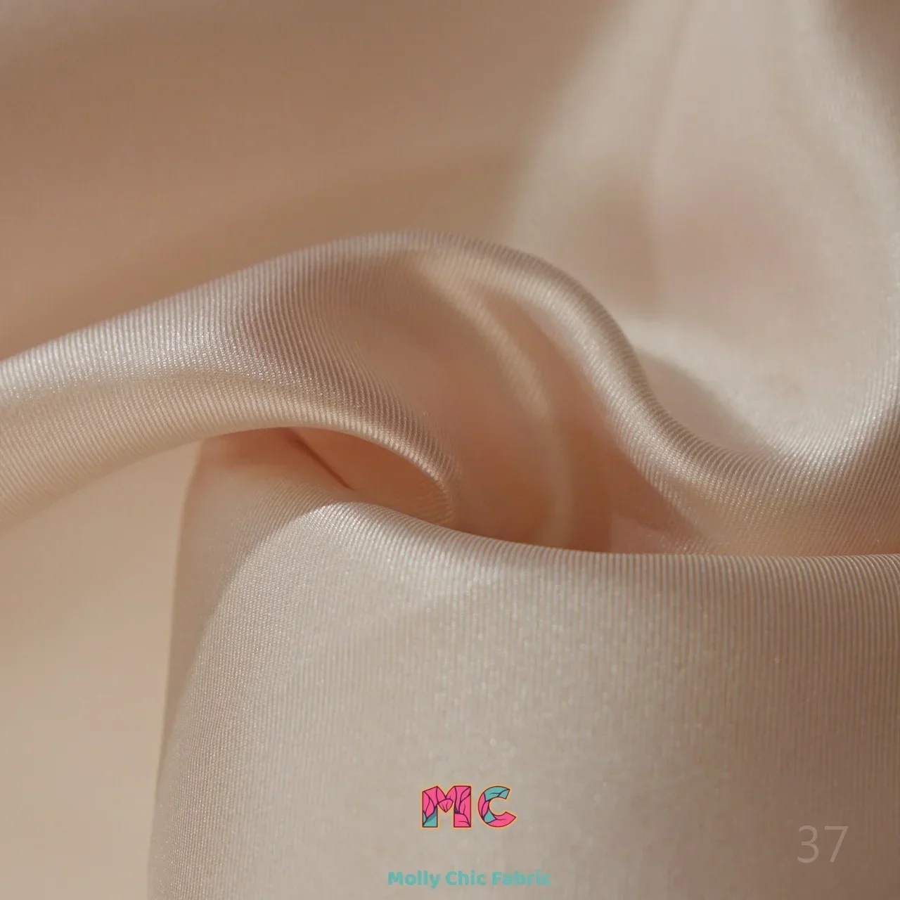 Kain Mikado Twill Satin Tebal Jahitan Berkualitas Tinggi Gaun Pengantin Kustom Gaun Malam Gaun Pesta Kain Fashion DIY Untuk Menjahit