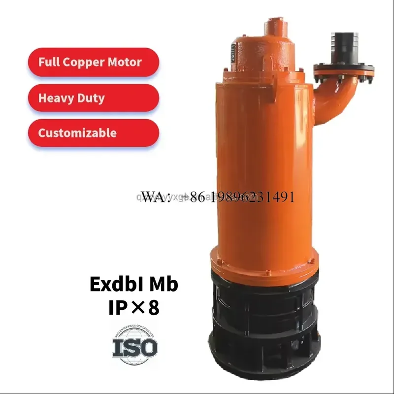 Wmwmnu for High Volume Bottom Suction Submersible Centrifugal High Pressure Multistage Waste Water Pump Variable Frequency