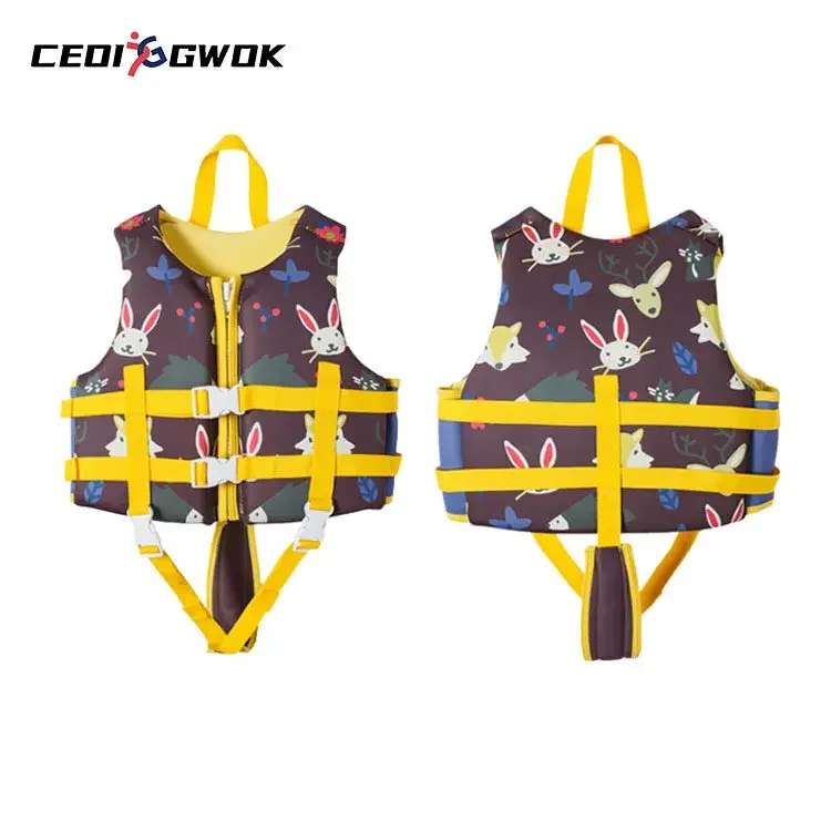 

CEOI GWOK Life Jackets Cute Children's Life Jackets Learn Swim with Buoyancy Undershirt and Rafting Vest