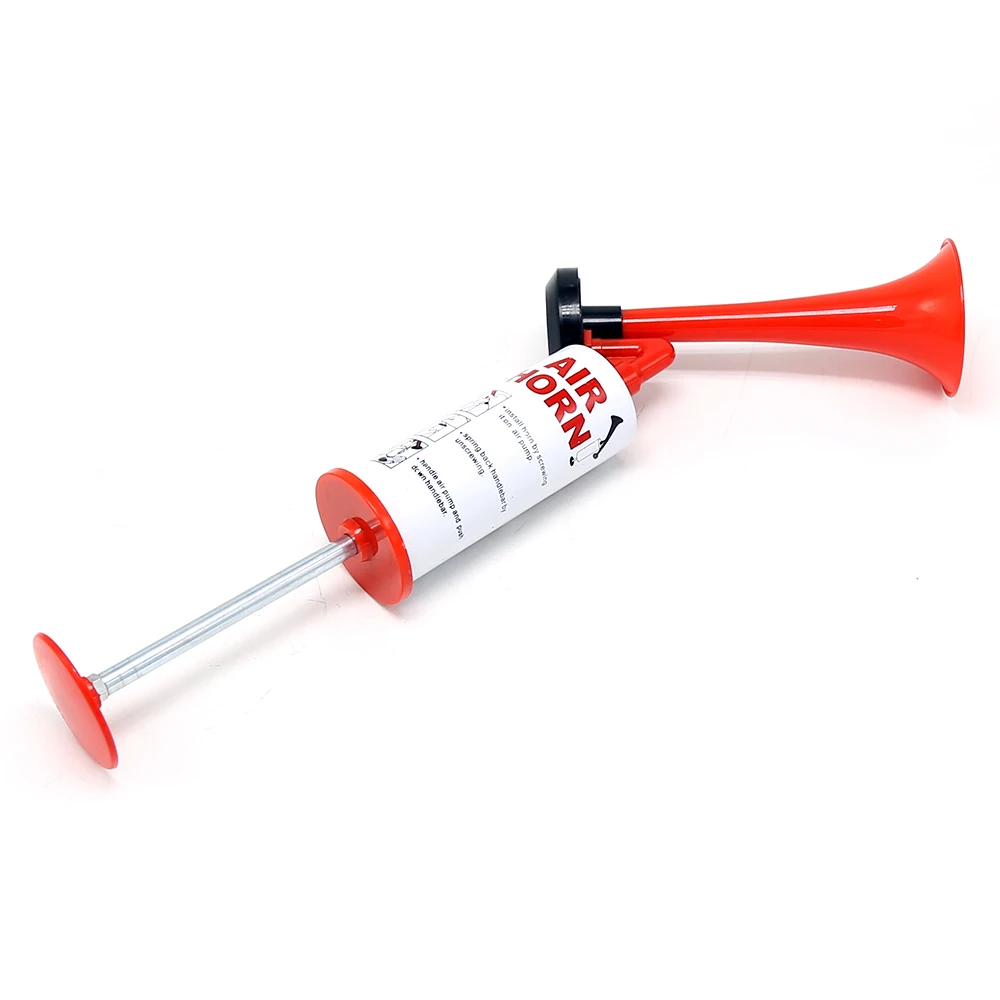 Super Horn Hand Pump Air Horn Cheerleading Soccer Ball Sports Fans Horn Plastic Trumpet with Gas Pump