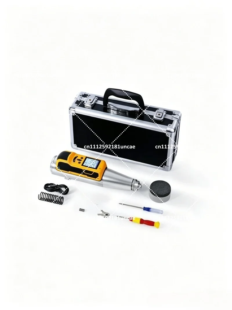 Concrete Rebound Hammer Impact Tester for Hardness Test, Concrete Strength Measuring Tool