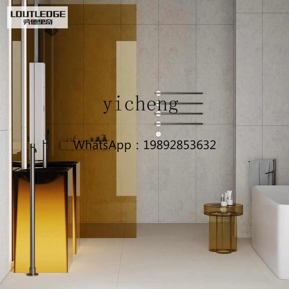 luminous integrated hand wash basin washbasin floor-to-ceiling bathroom cabinet column basin