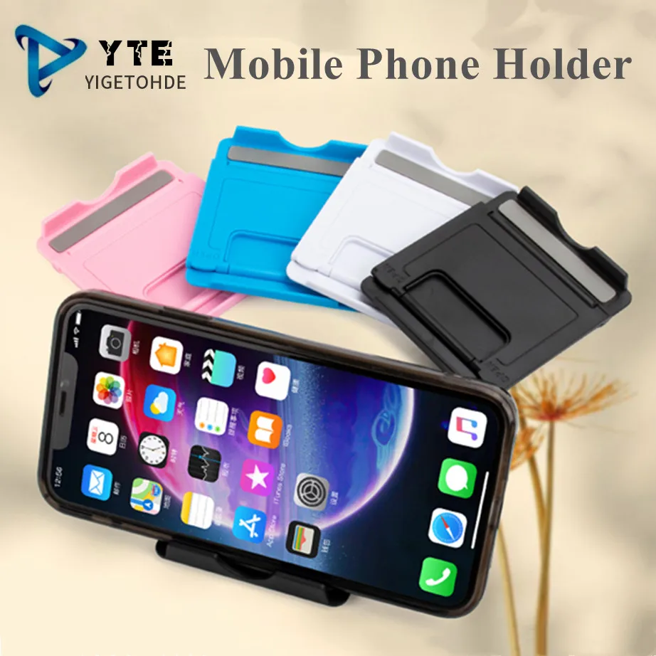 Phone Holder Cute Multi-Function Adjustable Mobile Phone Holder Stand Lovely Portable Holders Stable Protective Fold For iPhone