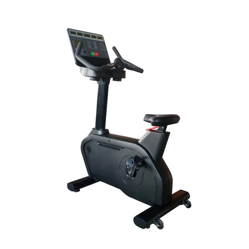 Commercial Upright Magnetic Steel Exercise Bike Home Indoor Gym Fitness Equipment for Bike Aerobic Cardio Training