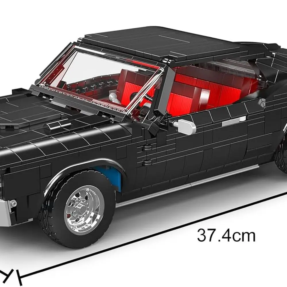 10199 Kit modello di auto, blocchi di costruzione di auto sportive in stile MOC, da collezione per adulti, set da 1563 pezzi statici