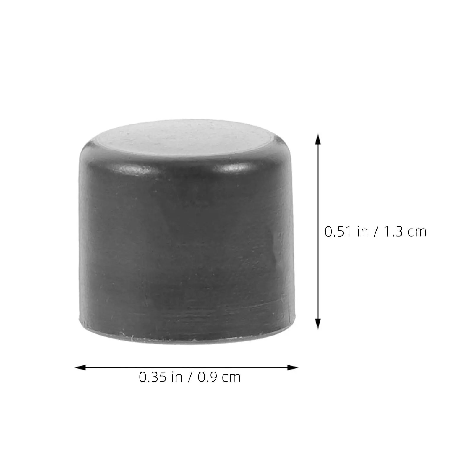 16Pcs Foosball Rod End Caps 8Mm Iron Safety Plugs for 0.5-0.7m Tables Smooth Gameplay Stability Replacement Table Soccer