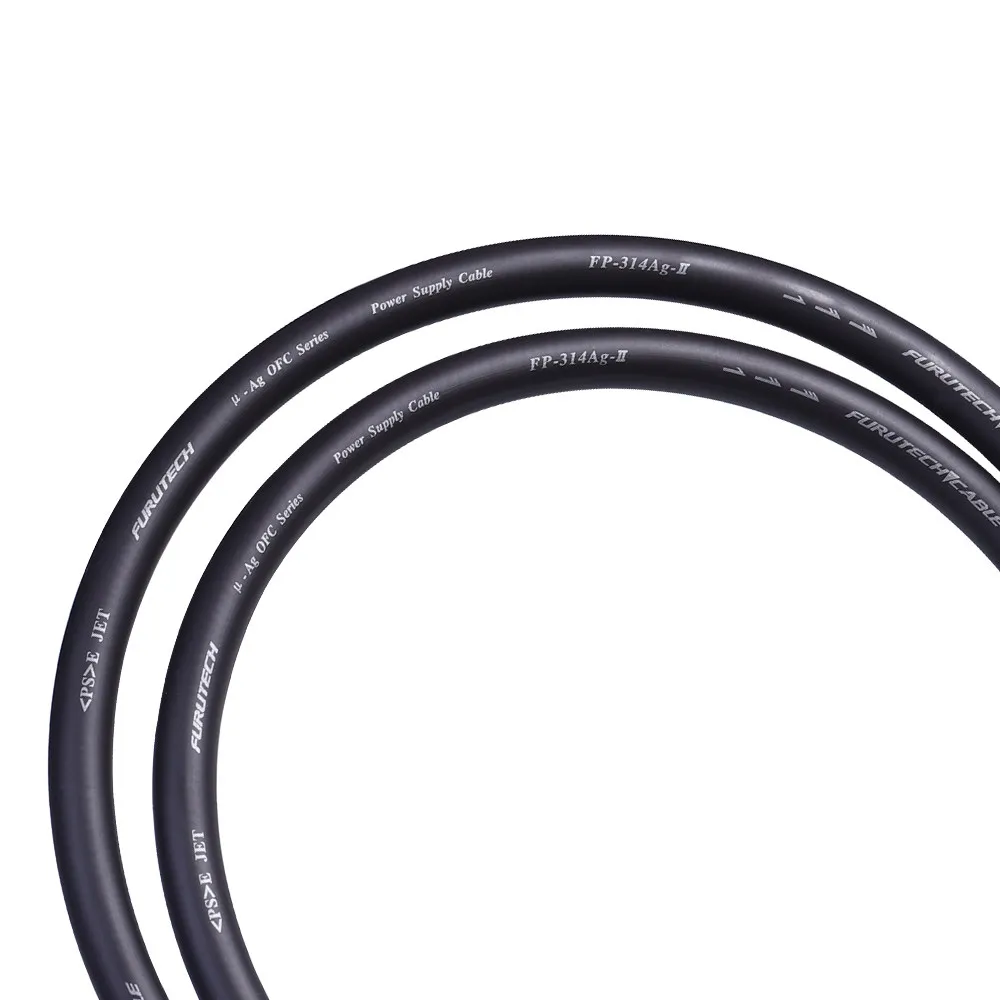 Japanese FURUTECH Furukawa FP-314Ag-II series OFC pure copper plated silver audio power stranded wire