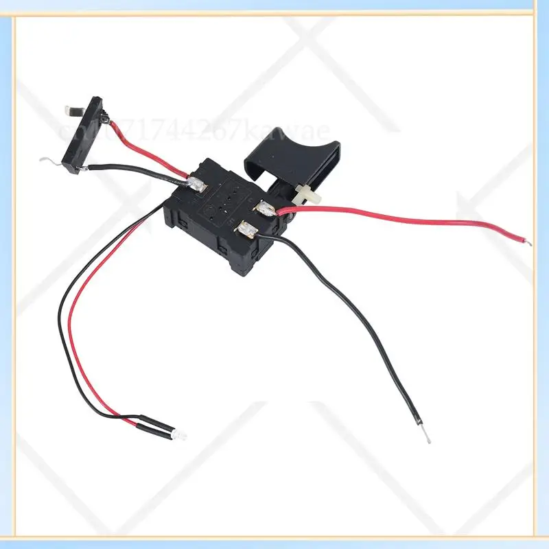 -A16I تيار مستمر 7.2 فولت - 24 فولت 16A مفتاح التحكم في المثقاب الكهربائي مفتاح الزناد اللاسلكي مع ضوء صغير لأداة الطاقة #2