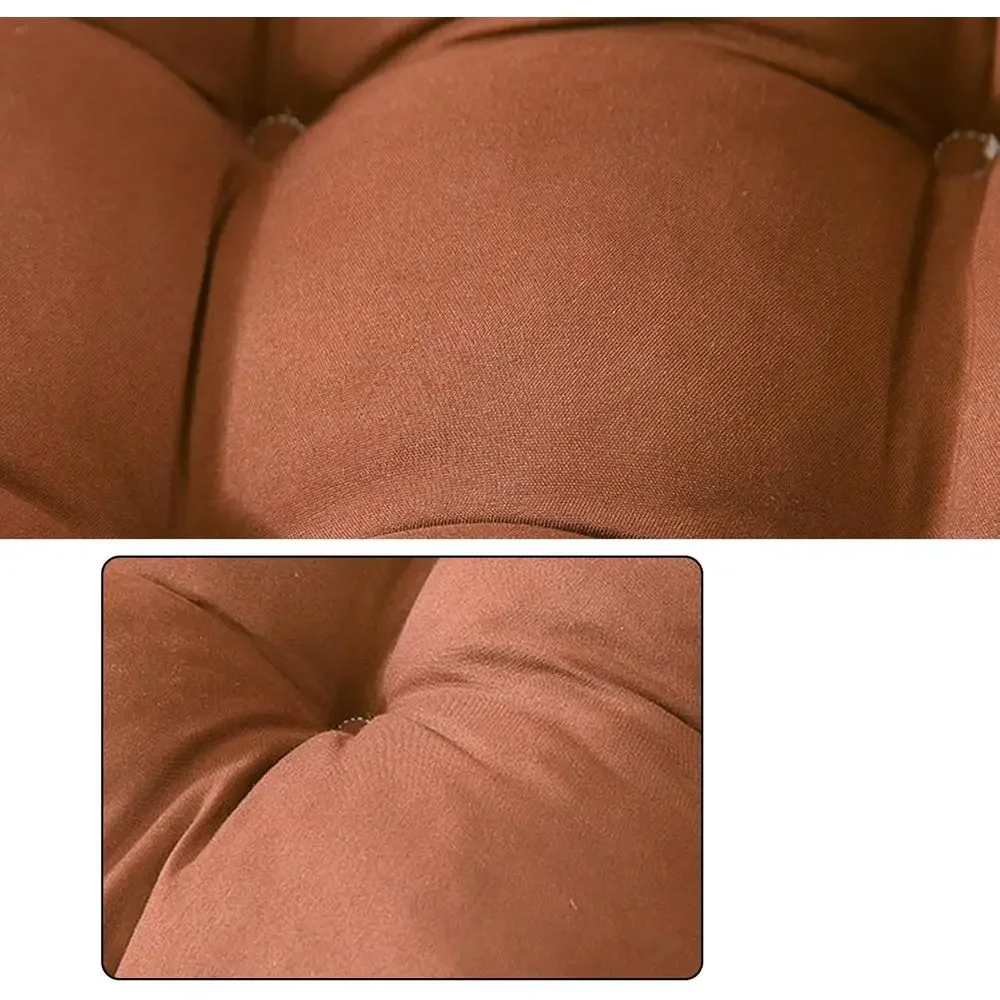 Thickened Pink Chaise Lounge Cushion for Rocking Chairs, Recliners, and Outdoor Patio Seating