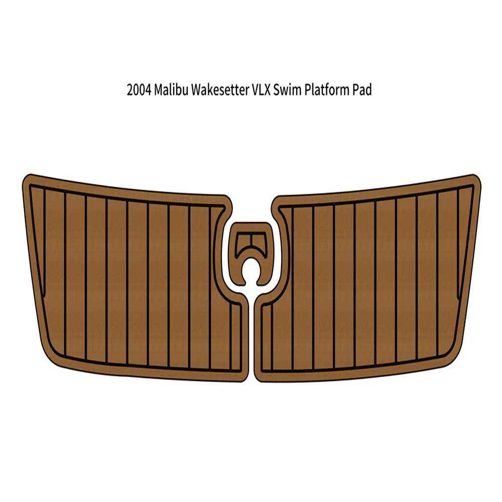 

Quality 2004 Malibu Wakesetter VLX Swim Platform Pad Boat EVA Foam Teak Deck Floor Mat