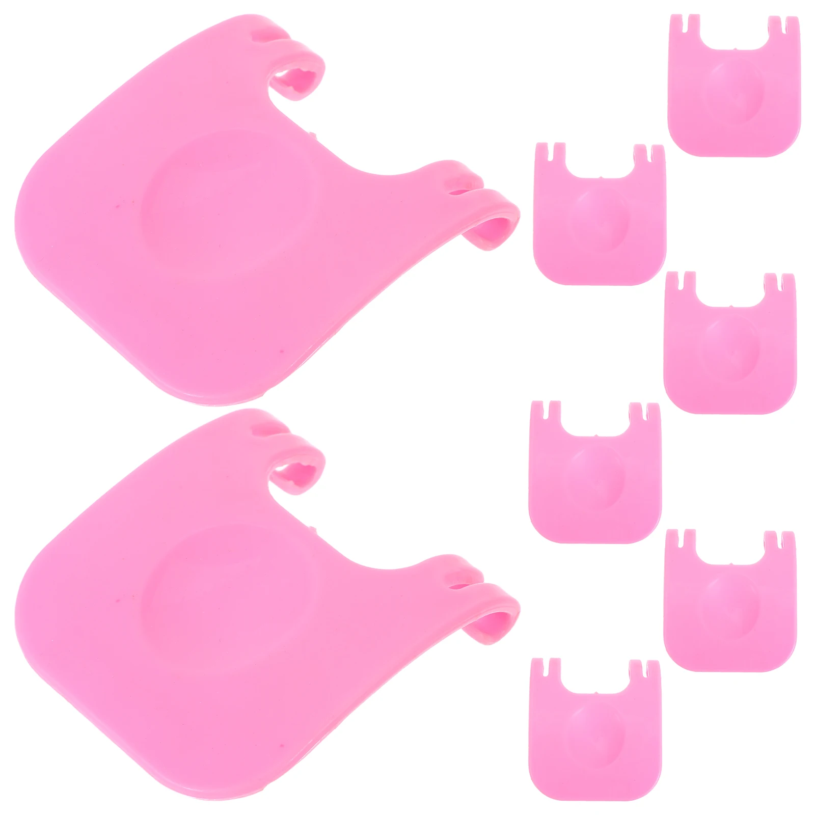 

8Pcs Cage Fastening Clips for Small Pets Rabbit Hamster Wire Cage Buckles Plastic Fixed Side Clamps Easy Assembly