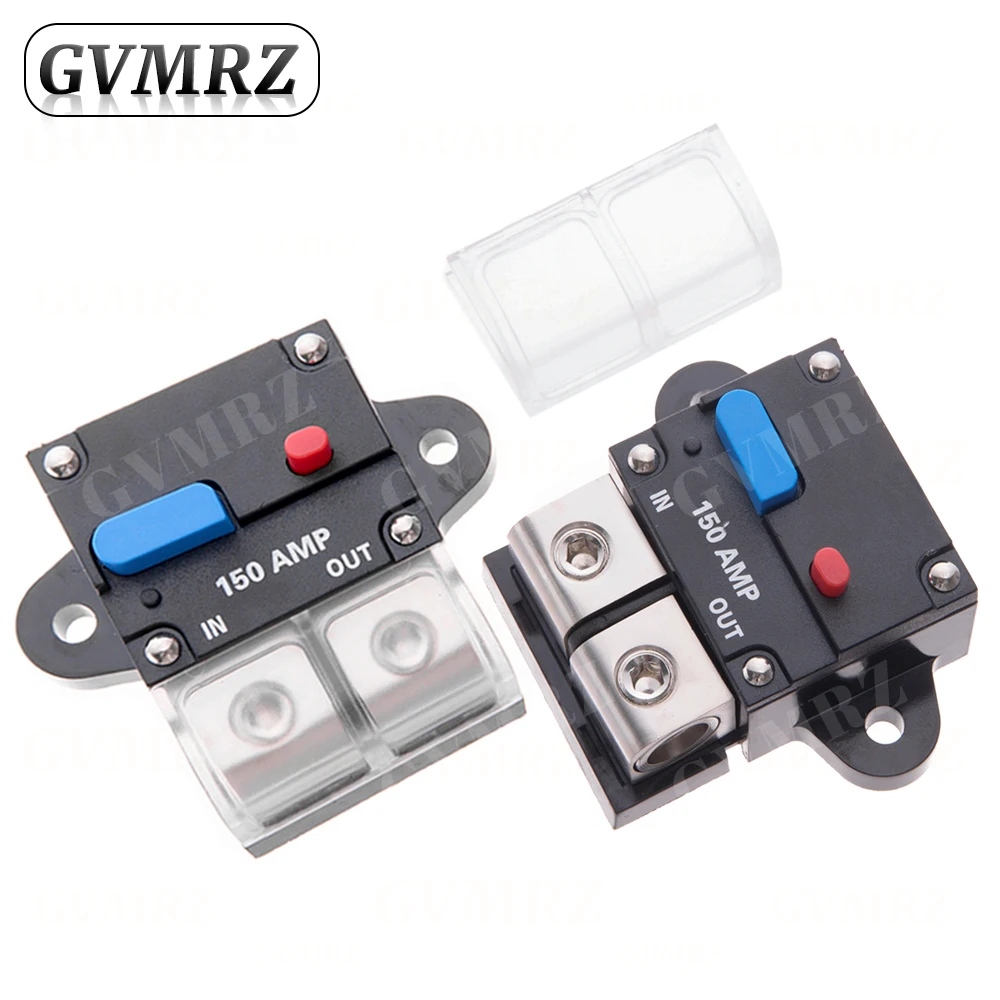 Auto Circuit Breaker 30-300A Car Audio Self-Recoverable Breaker Boat Waterproof Security Fuse Accessories