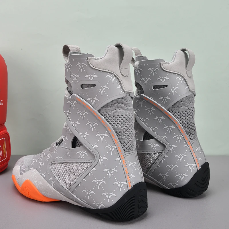 

2026 Classic Brand Wrestling Boots Men Big Size 46 Boxing Sport Shoes Man Luxury Brand Fighting Boots Mens Training Shoe