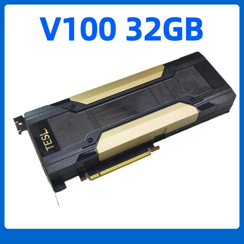 V100 V 100 32gb gpu 32G 32 gb 32 G  SMX2 Interface Adapter Card PCIE Deep Learning GPU V100 PCIE 32G Original V100 030-0571-000