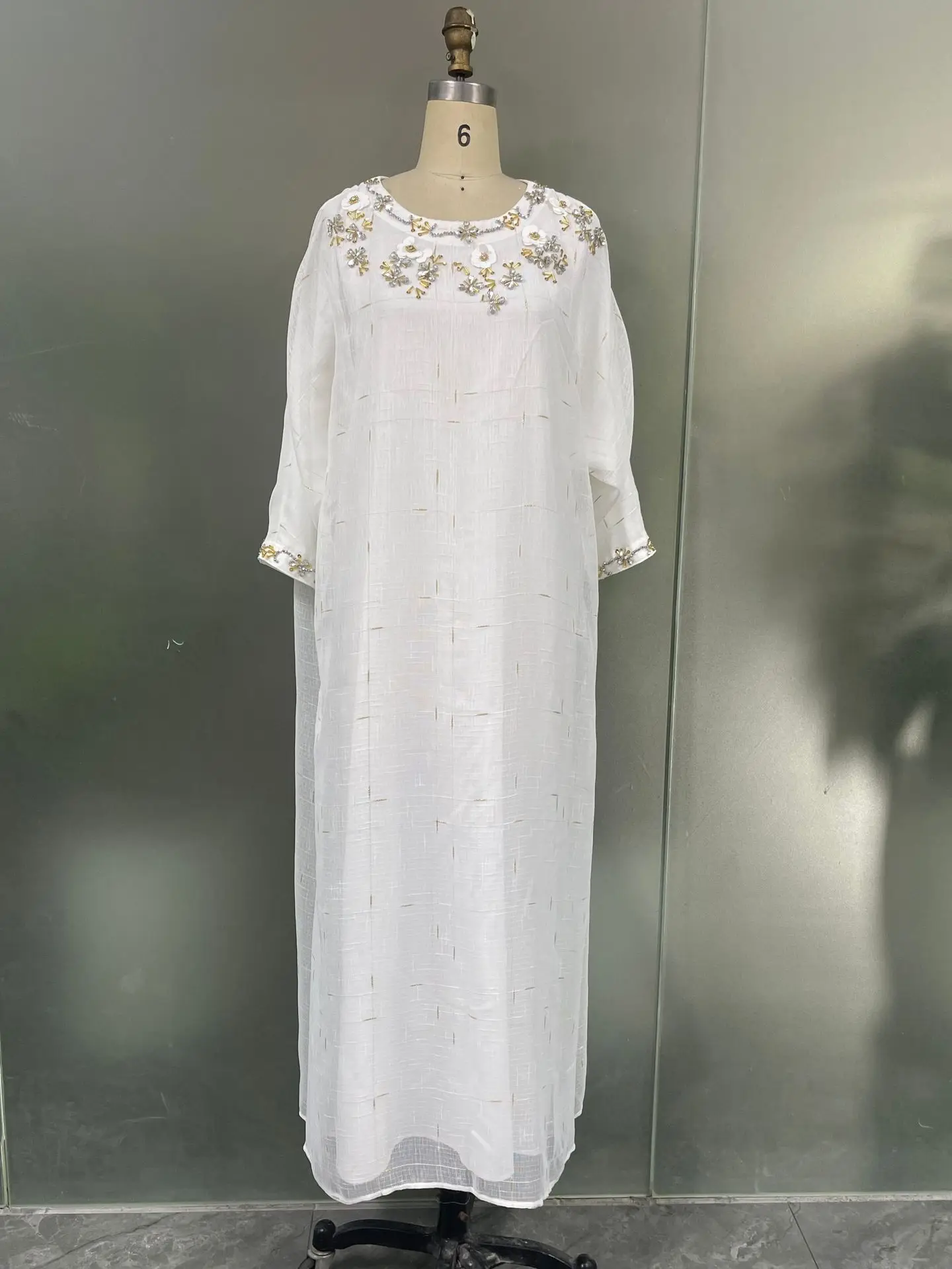 

Dubai Diamonds Abayas for Women Muslim Dress Kaftan Robe Turkey Jalabiya Loose Caftan Musulmane Femme Vestidos Islamic Clothing