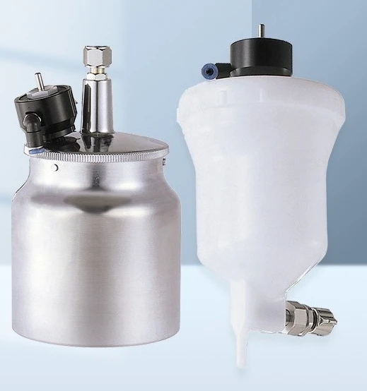 Paint Cup 4GPA Stirring Upper Pot Gravity 7SB Lower Pot Pneumatic Stirring