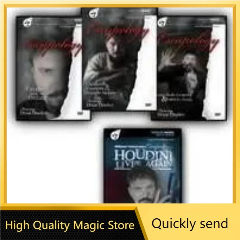 

Escapology Volumes 1-4 by Dixie Dooley Magic tricks ( High Quality Magic Store Download ）