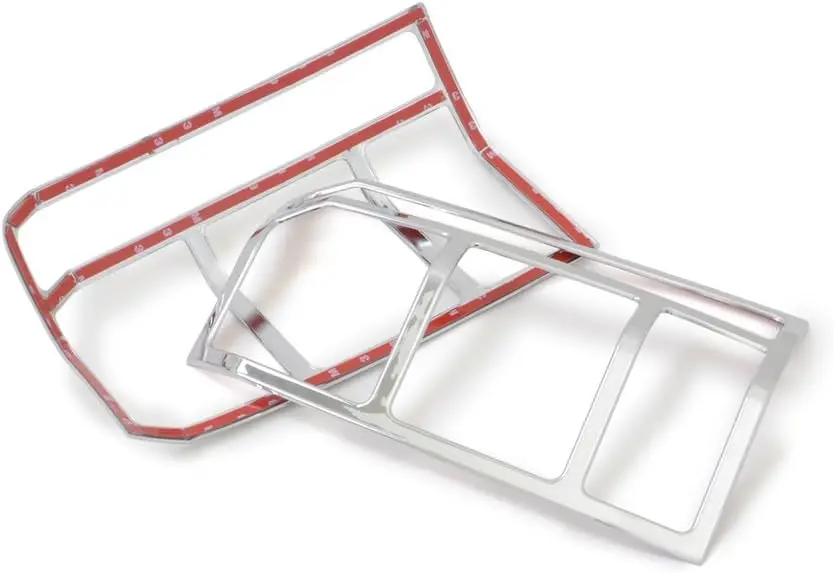 

2 PC Chrome Tail Light Cover Trim Set for Jeep Patriot 2007-2017