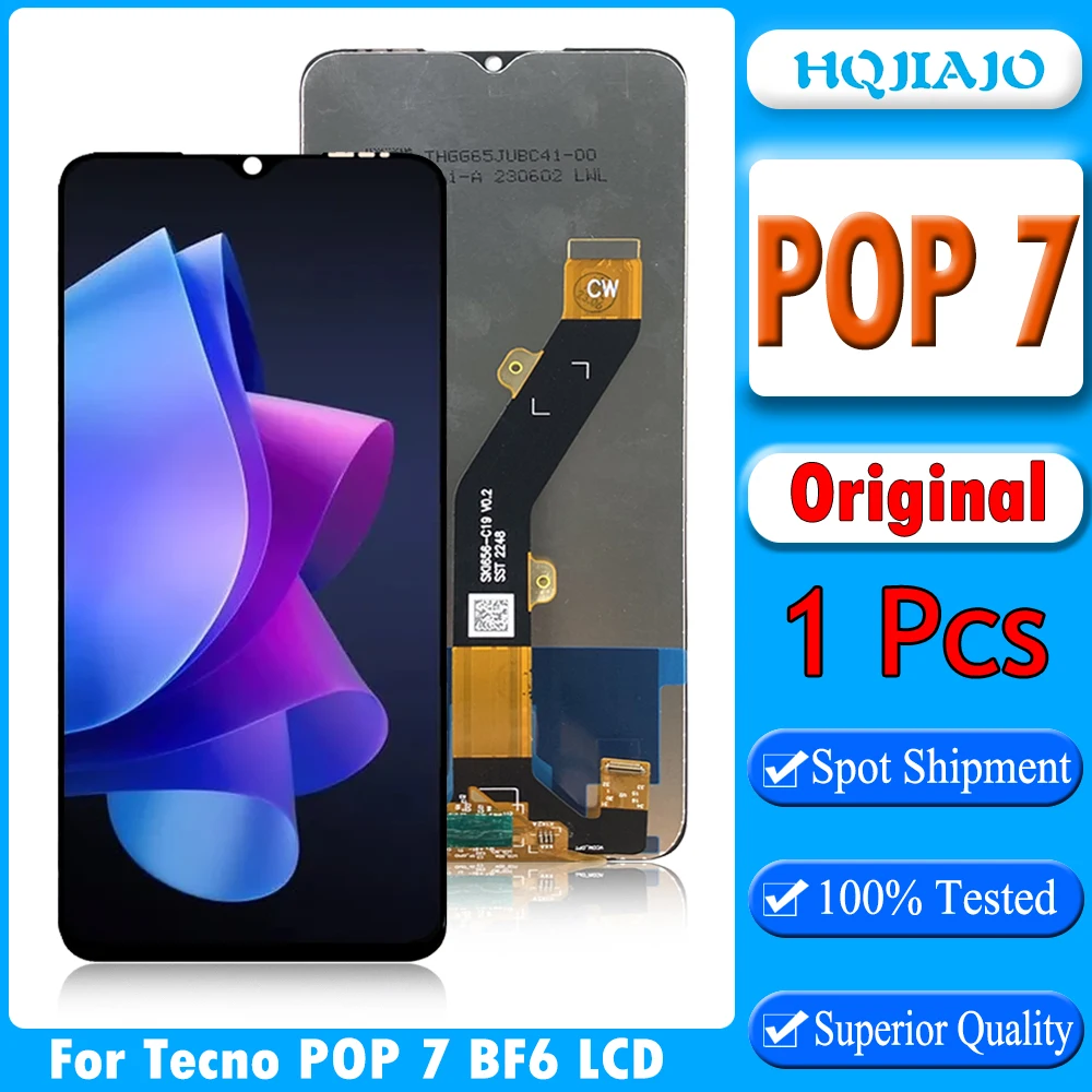 استبدال شاشة LCD لجهاز Infinix POP 7 بحجم 6.6 بوصة – تقييم شامل لـ BF6 LCD مع حلول عملية