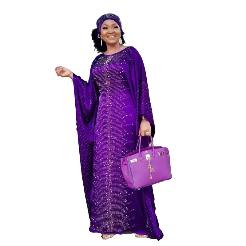 African Kaftan Abayas for Women 2024 Spring Plus Size Boubou Wedding Party Evening Gowns Ankara Robe Dashiki Africa Clothing