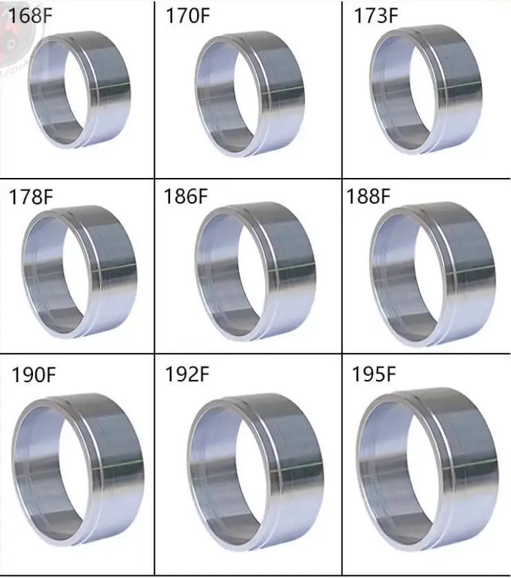 

Heating Water Pump Bearing Sleeve Bushing Guide Engine Piston Ring 68MM/70MM/73MM/78MM/86MM/88MM/90MM/92MM/95MM