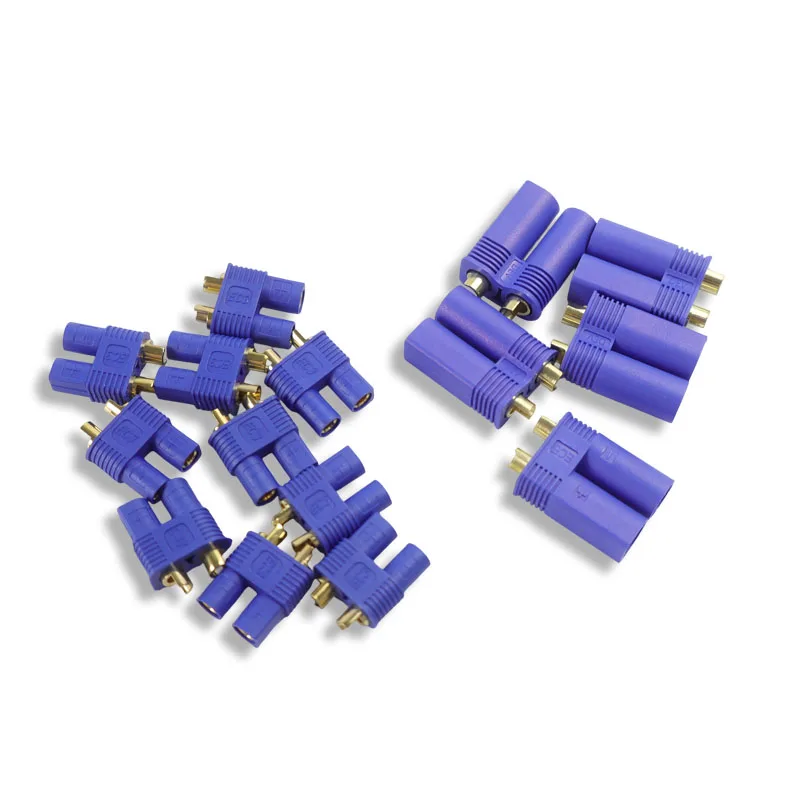 

10/20PCS EC5 Connector Kit Male And Female Gold Plated Banana Plug for RC Circuit Male Female Bullet Parts Wholesale DIY