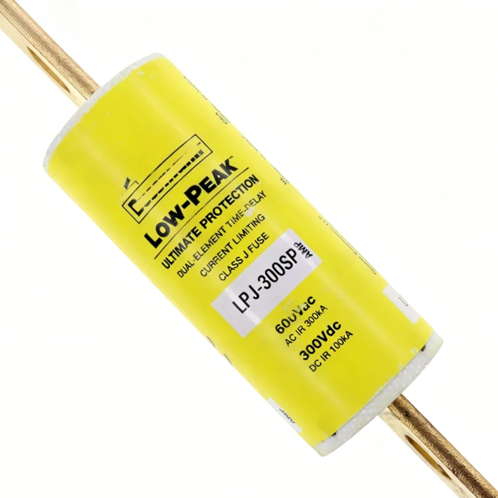 LPJ350SP 350A 600VAC 300VDC Class J Time Delay Fuse, Dual-Element Current Limiting Low-Peak Industrial Circuit Protection