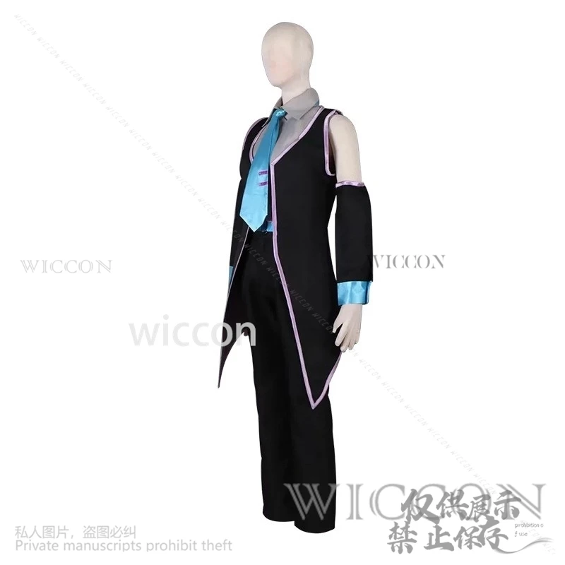 Anime jogo pjsk projeto sekai colorido palco cosplay yokunee rukoo traje uniforme calças superiores para mulher homem halloween personalizado