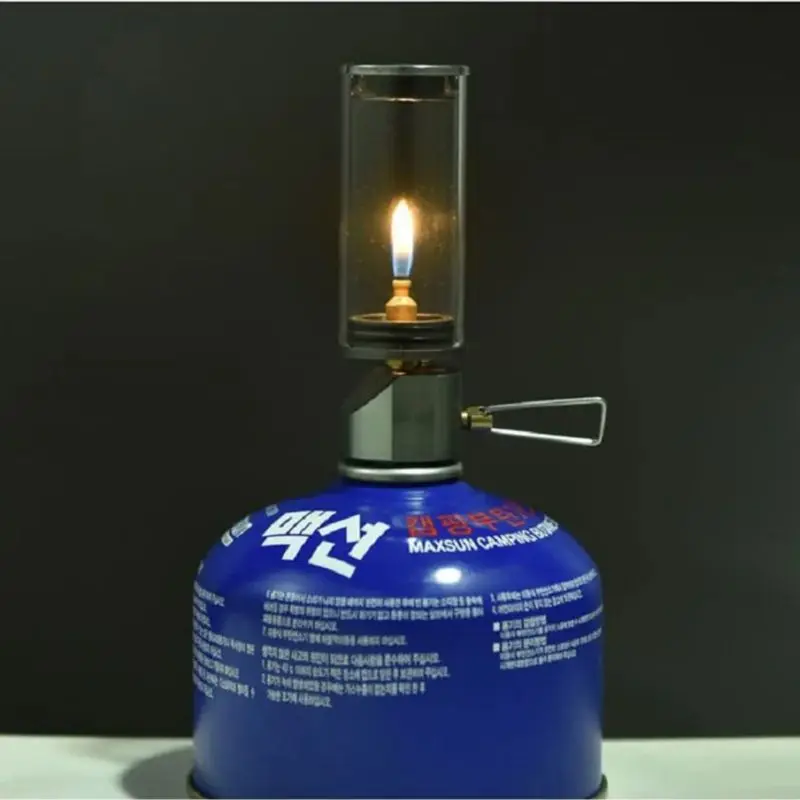 Dream Candle Lamp Camping Portable Light Gas Lamp Tent Lamp Empty Gas Tank