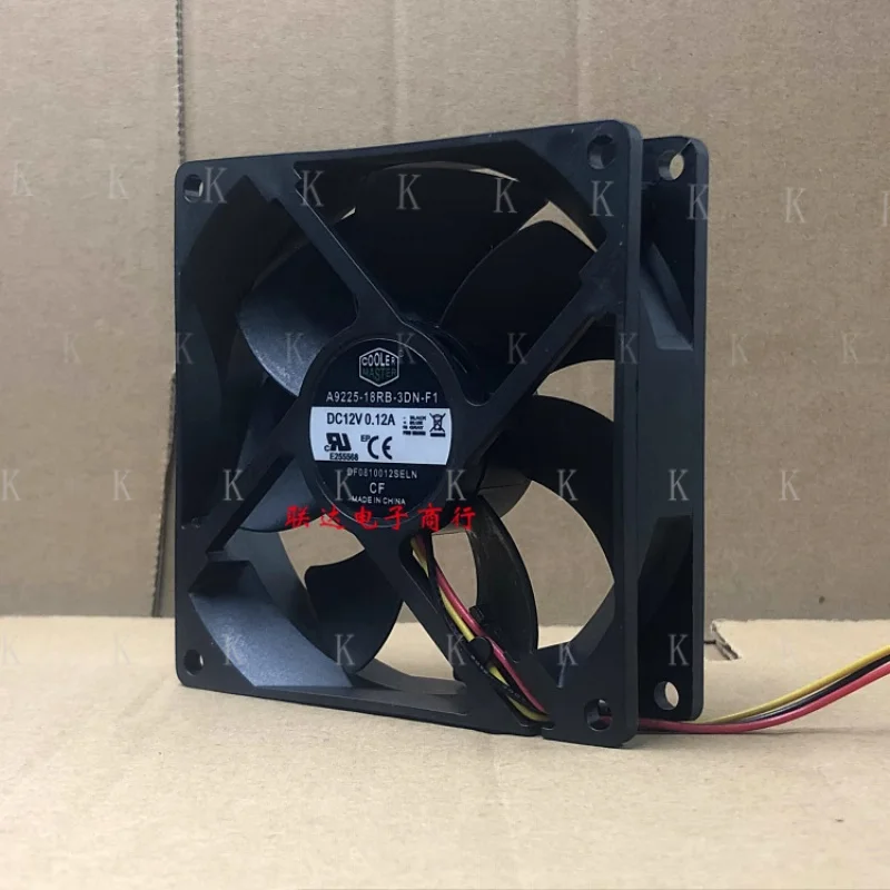C FOR Cooler A9225-18RB-3DN  wbr/  -F1 DC12V 0.12A 9cm 3-Wire Cooling Fan