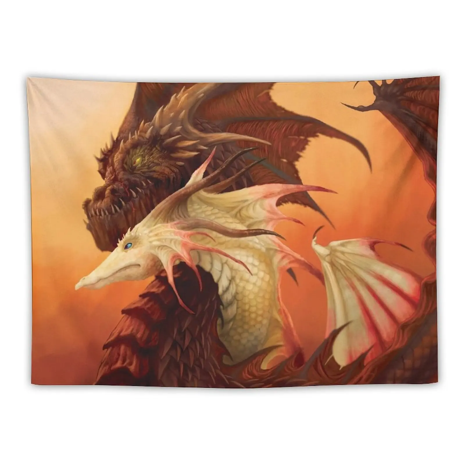 

New Dragon Couple Tapestry Wall Deco Room Decoration Korean Style Home Decor Accessories