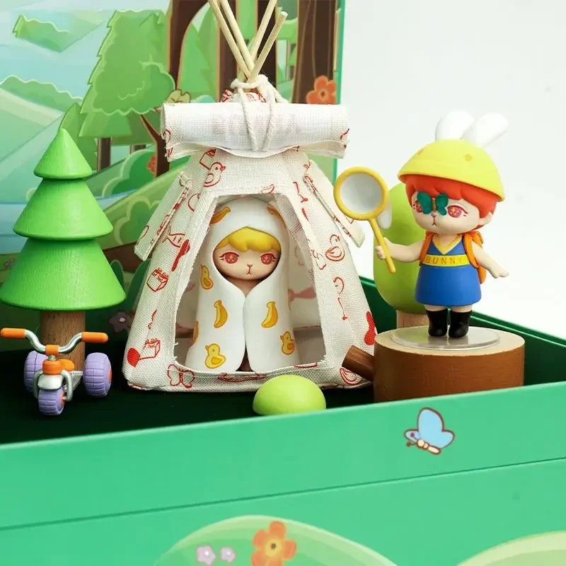 

Bunny Playfulness Series Genuine Blind Box Toys Kawaii Anime Action Figure Caixa Caja Surprise Mystery Box Dolls Girls Gift