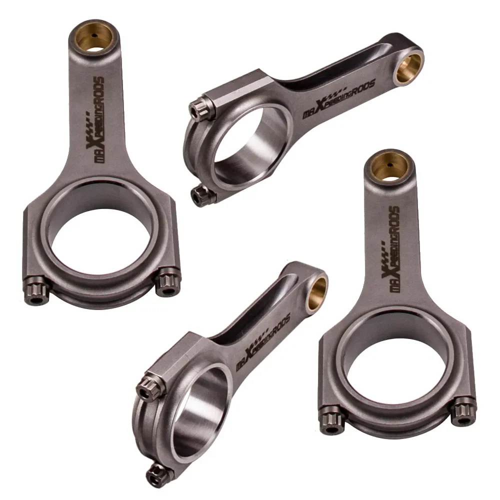 MaXpeedingrods H Beam Connecting Rods For Mazda MZR Ford Duratec 2.5 4340 ARP 2000 Bolts