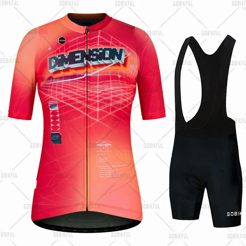 

GOBIKFUL Pro Team Women's Summer Cycling Set Women MTB Bike Cycling Clothing Bicycle Clothes Ropa Ciclismo Cycling Jersey Set