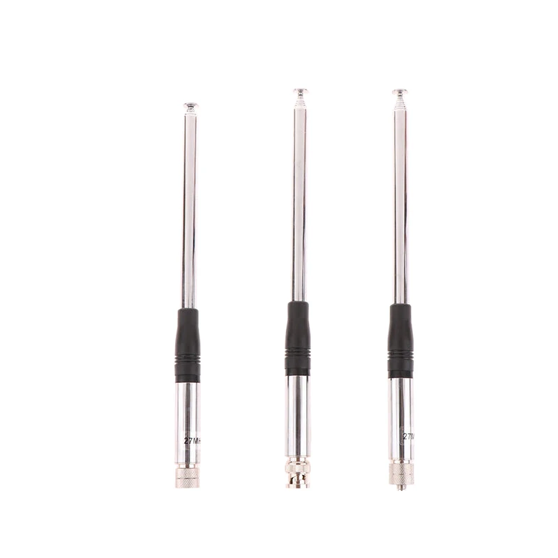 High Quality Walkie Talkie 27MHz CB Retractable High Gain Portable Radio Telescopic Antenna SMA-Female SMA-Male BNC Connectors