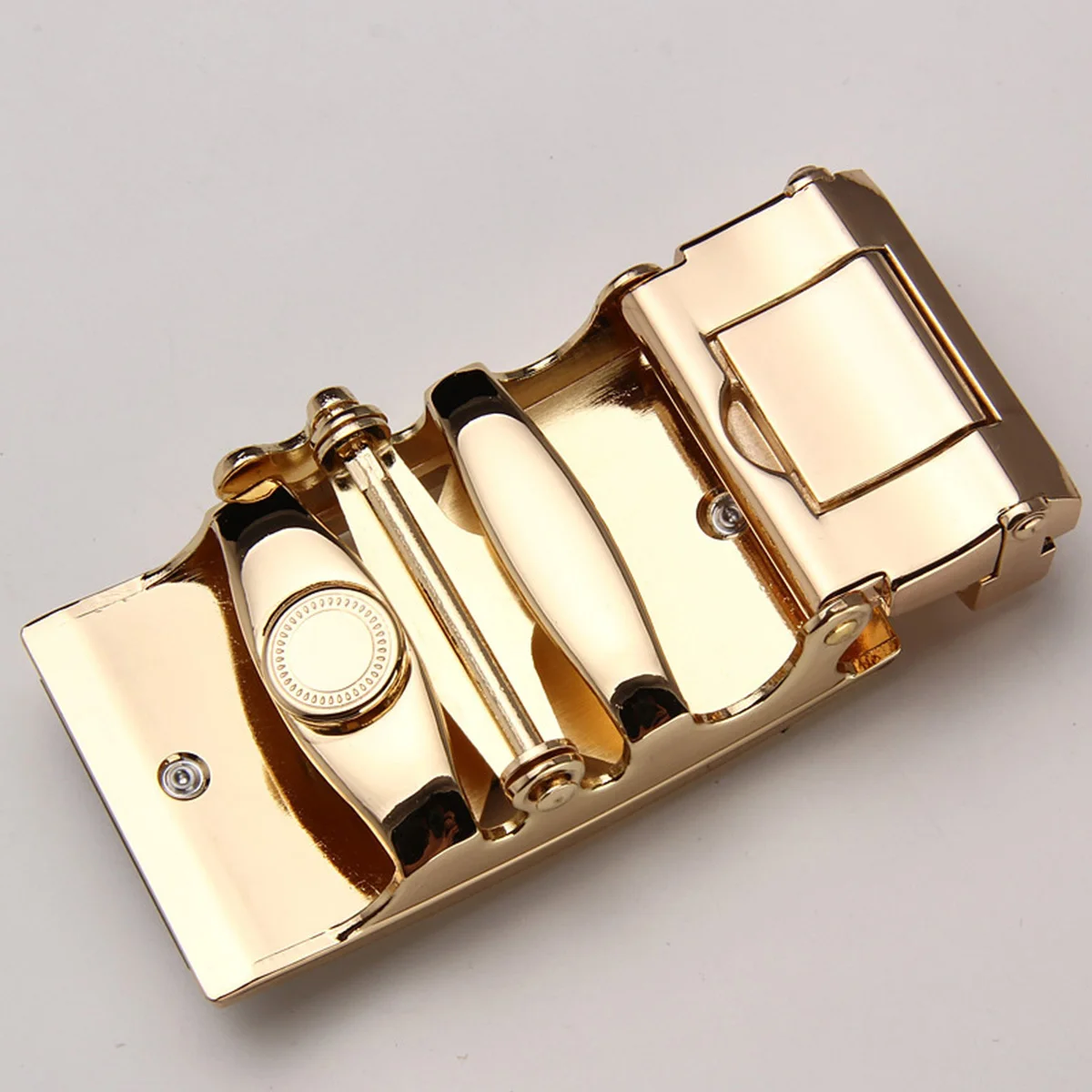 مشبك حزام أوتوماتيكي لأشرطة واسعة 3.5 سم مشبك بسقاطة من سبيكة سهل الضبط للرجال ملحقات الأعمال البديلة