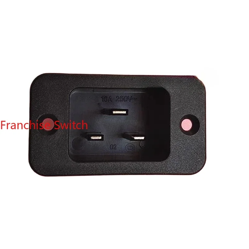 

10PCS Original genuine power socket, product type air conditioner socket IEC public seat SS-3A