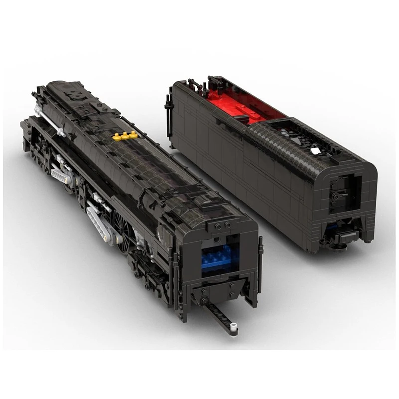 Railway Train Model Moc Building Bricks 1:48 Railroad S1 Model Technology Modular Blocks Gifts Christmas Toys DlY SetsAssembly