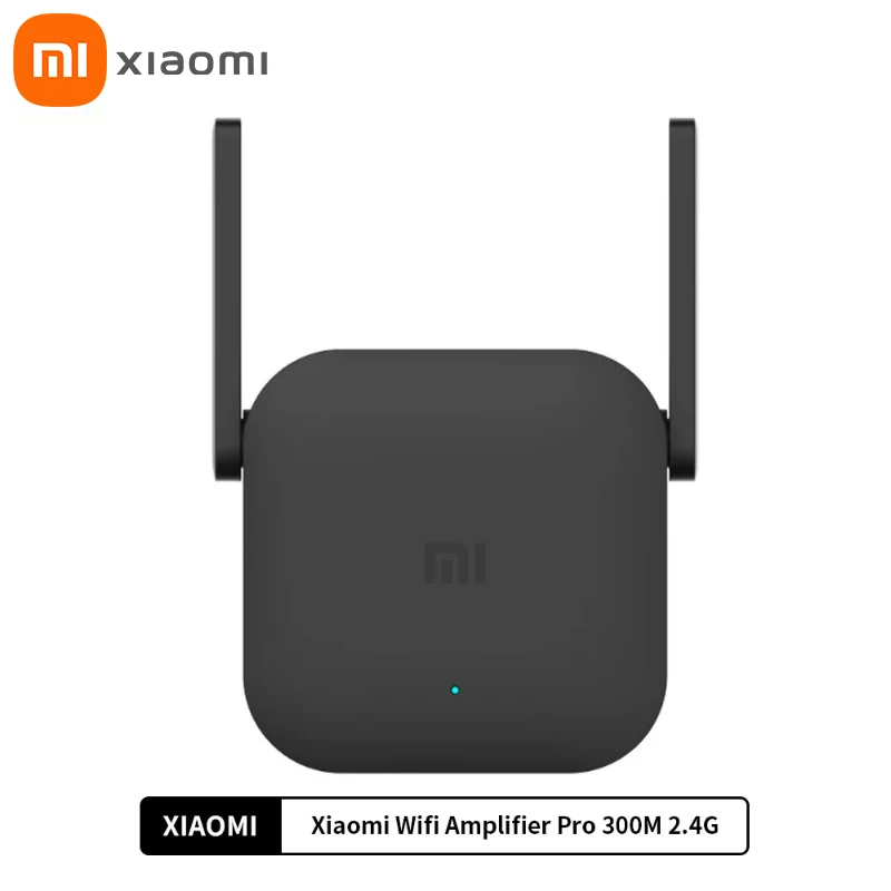 Xiaomi Original Wifi Amplifier Pro Router 300M 2.4G Repeater Network Expander Range Extender Roteader Mi Wireless Router Wi-Fi