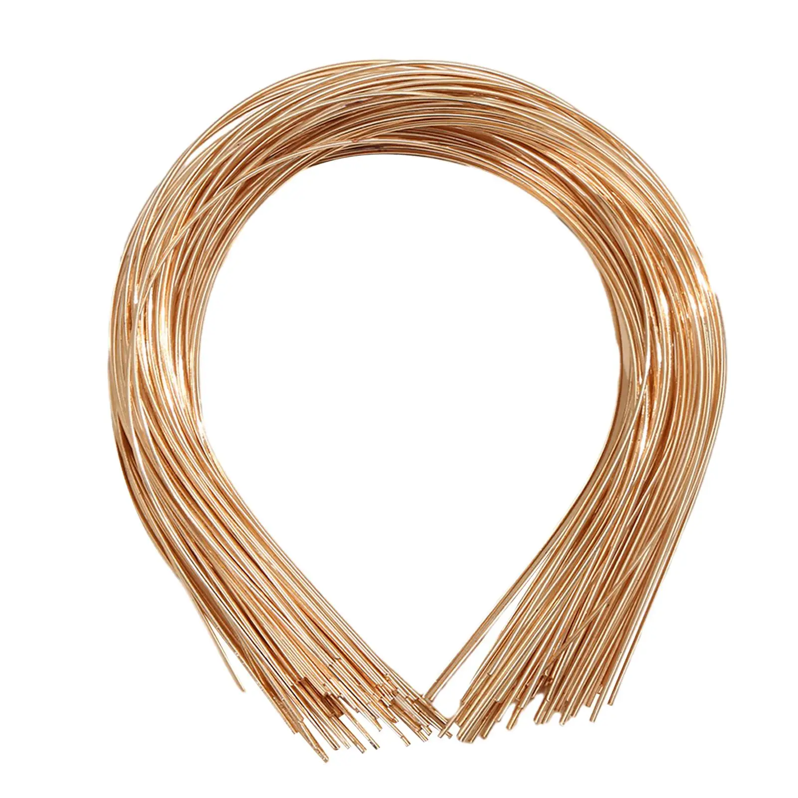 Skinny Blank Hard Metal Headbands for Bulk DIY Hair Band Crafts Set for Girls and Women’s Use 4