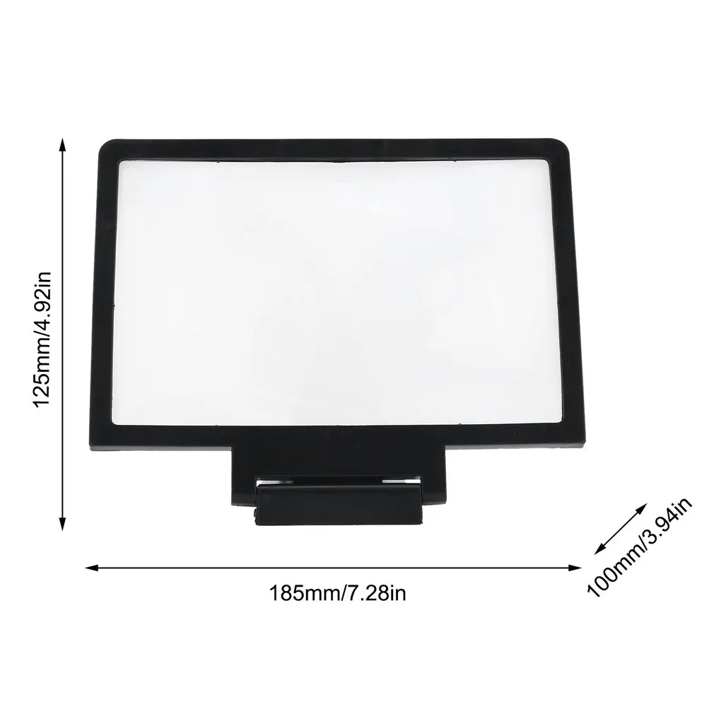 Hot Mobile Phone Screen Magnifier Eyes Protection Display 3D Video Screen Amplifier Folding Enlarged Expand Stand Holder