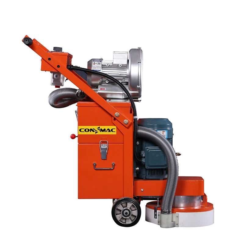 CONSMAC MAXMACH 220V Manual Rotating Floor Grinding Machine for Marble Epoxy Terrazzo