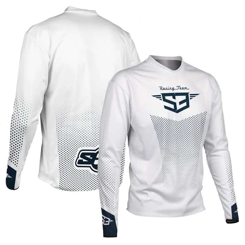 S3 Cycling Motorcycle Printed Quick Drying T-shirt, Racing Clothing, Downhill Off-road Motorcycle MTB Shirt, Outdoor Sportswear image 2