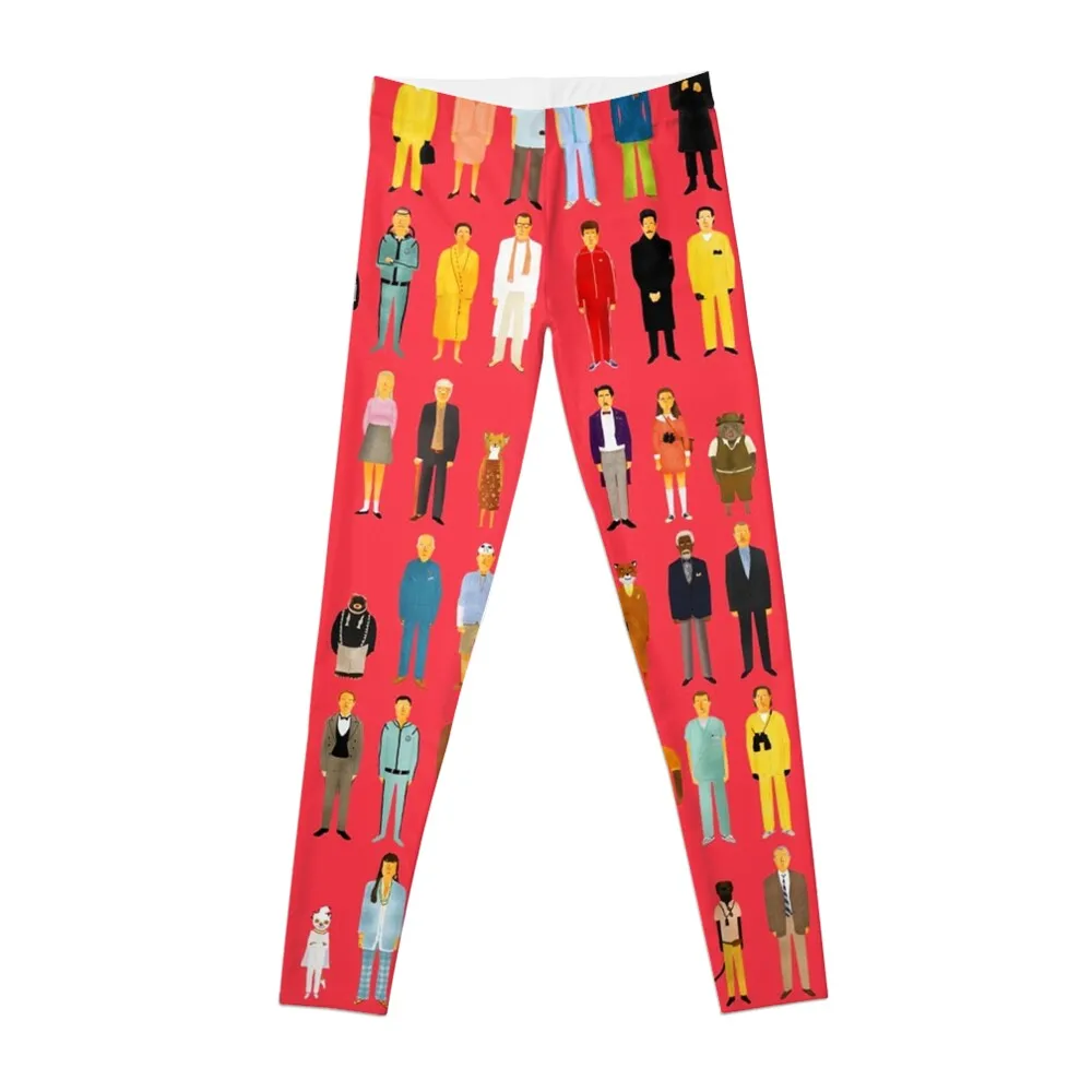 

Wes Anderson Art Show Leggings Clothing fitness Sports pants woman Legging sexy woman Womens Leggings